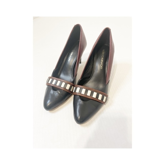 Rebecca Minkoff Colorblock Heels - Picture 1 of 7